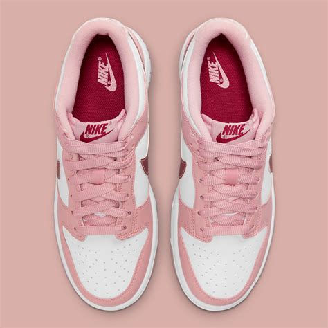 pink velvet dunks women's